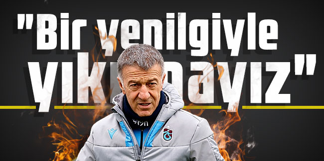 Ahmet Ağaoğlu: "Bir yenilgiyle yıkılmayız"