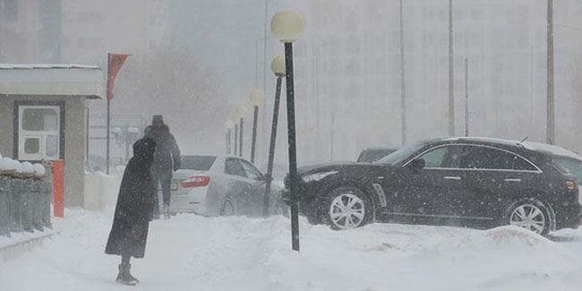 Kazakistan'da kar fırtınası: OHAL ilan edildi