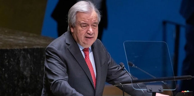 BM Genel Sekreteri Guterres: Dünya kaos çağına girdi