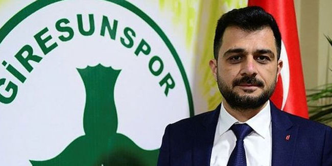 Giresunspor Başkanı Eren’den ertelenmesi açıklaması