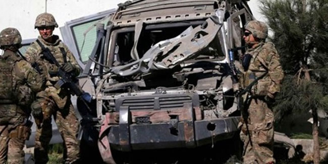Afganistan’da ABD konvoyuna intihar saldırısı