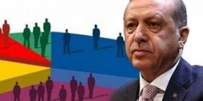 Erdoğan'ı panikleten son anket sonucu! Oy oranında istikrarlı erime...