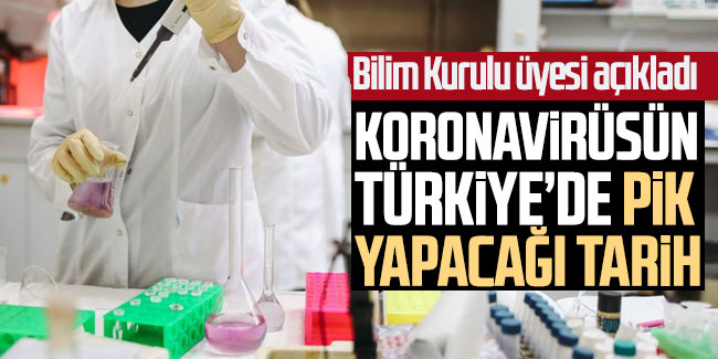 Koronavirüsün Türkiye'de patlama yapacağı tarih açıklandı