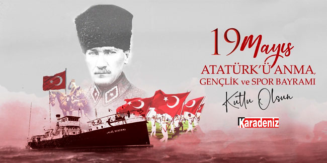 Atatürk'ün Samsun'a çıkışının 104. yılı