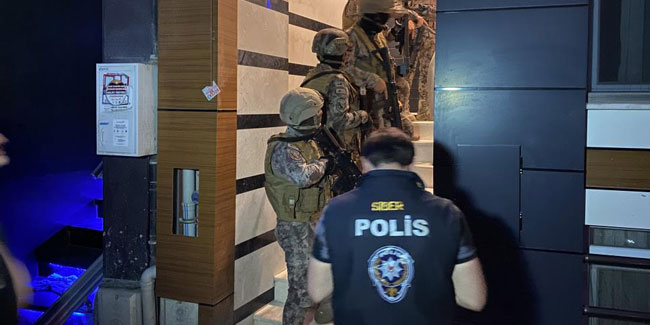 Rize'de bahis operasyonu 12 şüpheli tutuklandı