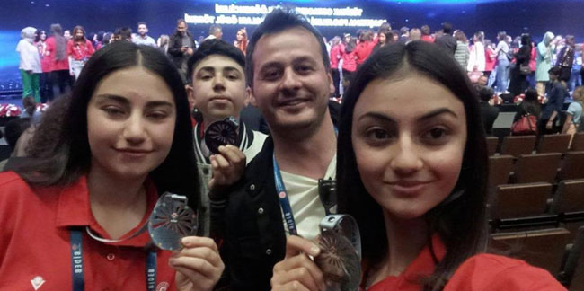 Proje yarışmasında Gökçedere Çok Programlı Anadolu Lisesi Türkiye ikincisi oldu