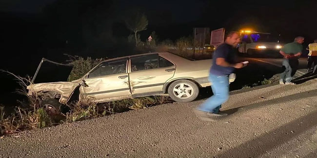 Kütahya'da korkunç kaza! Minibüs ile otomobil kafa kafaya çarpıştı: 6 yaralı