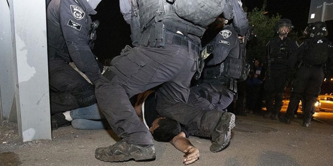 Kudüs'te 700 kişi gözaltına alındı