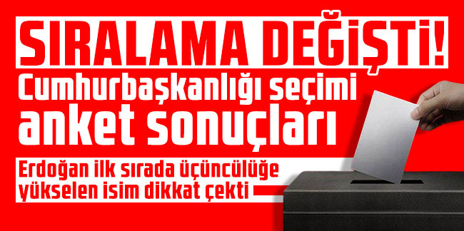 Hakan Bayrakçı anket sonuçlarını paylaştı! Erdoğan ilk sırada üçüncülüğe yükselen isim dikkat çekti