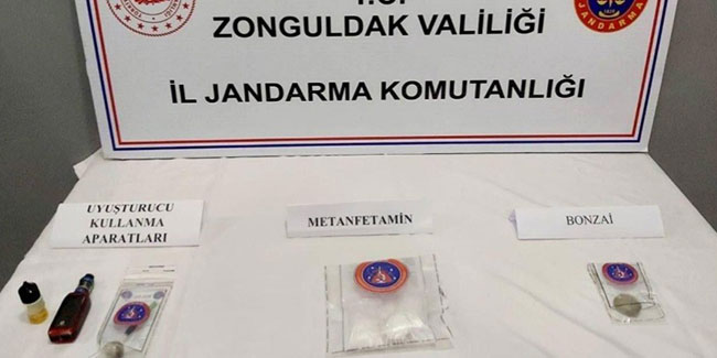 Zonguldak'taki uyuşturucu operasyonunda 3 tutuklama