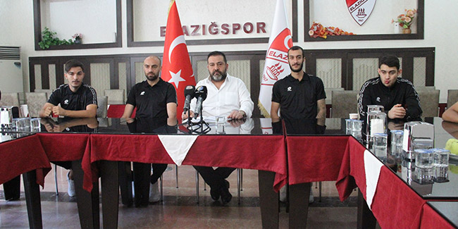 Elazığspor'da, Teknik Direktör Eriş’in istifası kabul edilmedi