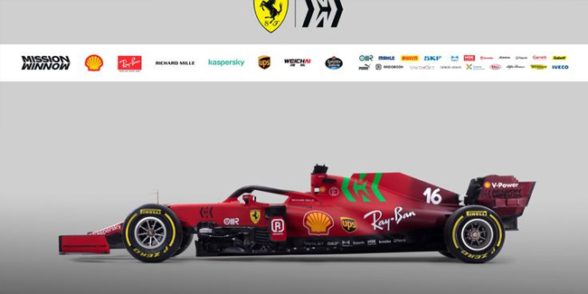 Ferrari 2021 aracı SF21'i tanıttı