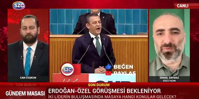 Erdoğan'ın Özgür Özel ile görüşmesinin amacı! İsmail Saymaz'ın iddiası