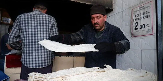 Erzurum’un vazgeçilmez lezzeti: Lavaş ekmeği