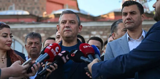 CHP Genel Başkanı Özel'den Kepez Belediye Başkanı Kocagöz'ün tutuklanmasına ilişkin açıklama