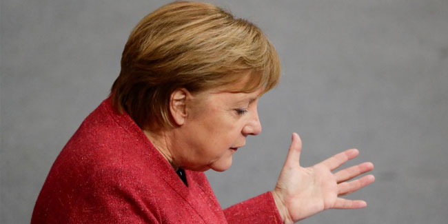 Angela Merkel'in, koronavirüsten 590 ölüm üzüntüsü