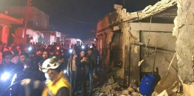 Azez'de bomba yüklü araç infilak ettirildi: 5 yaralı