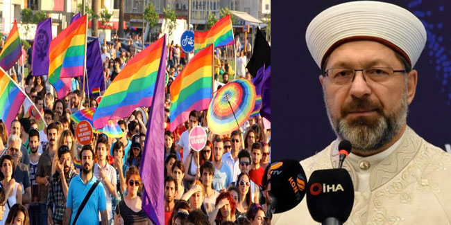 Diyanet İşleri Başkanı'ndan LGBT açıklaması