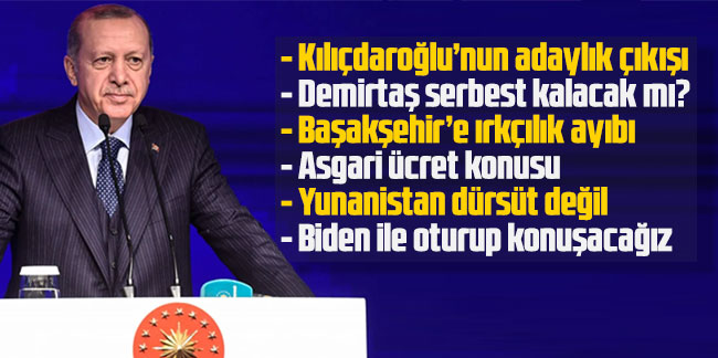 Cumhurbaşkanı Erdoğan: Kılıçdaroğlu aday olacaksa partisi için isabetli olur