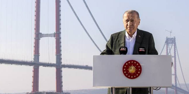  Erdoğan duyurdu: 1915 Çanakkale Köprüsü 18 Mart’ta açılacak