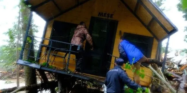6 kişiye mezar olan bungalov evleri yıkım kararına rağmen faaliyetini sürdürmüş