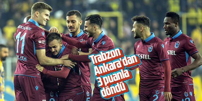 Ankaragücü 0-3 Trabzonspor özet BeinSports izle
