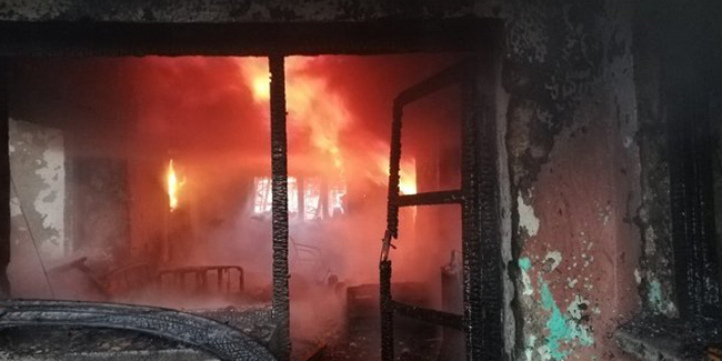 İran'da yangın: 5 ölü, 66 yaralı