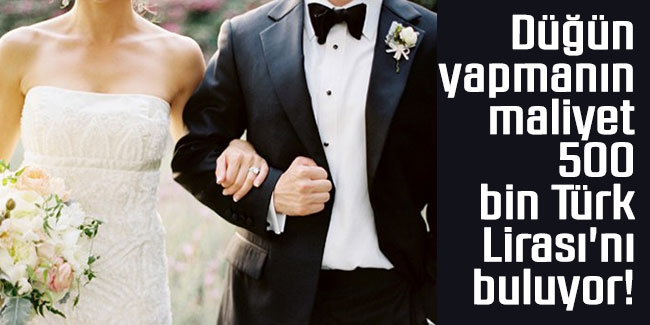 TESK Başkanı: Düğün yapmanın maliyeti 500 bin Türk Lirası'nı buluyor!