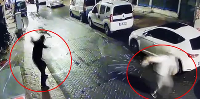 Beyoğlu'nda oto kiralama şirketine silahlı saldırı