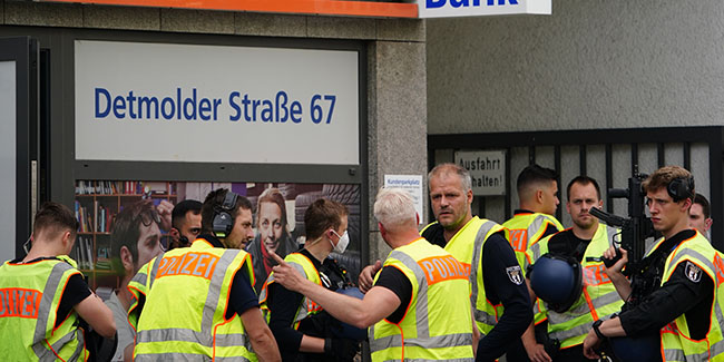 Berlin’de silahlı banka soygunu girişimi: 1 yaralı