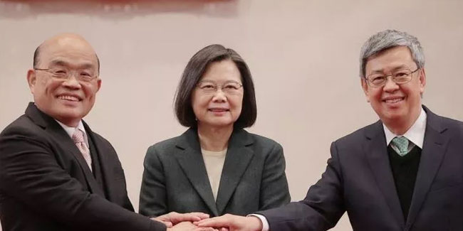 Tayvan’da yeni hükümet kuruldu