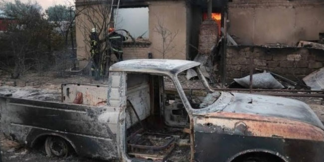 Ukrayna'da çıkan yangın 4 gündür söndürülemiyor