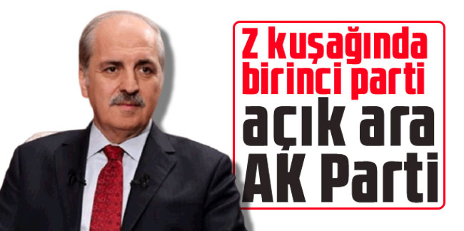 Numan Kurtulmuş: Z kuşağında birinci parti açık ara AK Parti