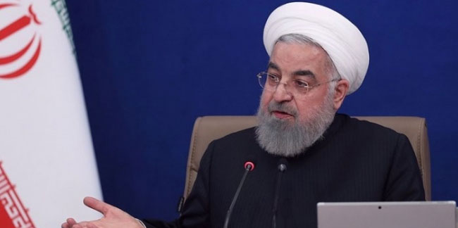 Ruhani: İran'a karşı ekonomik savaş son günlerini yaşıyor