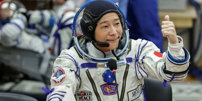 Uzay istasyonuna ilk turist ziyareti: Japon milyarder yola çıktı