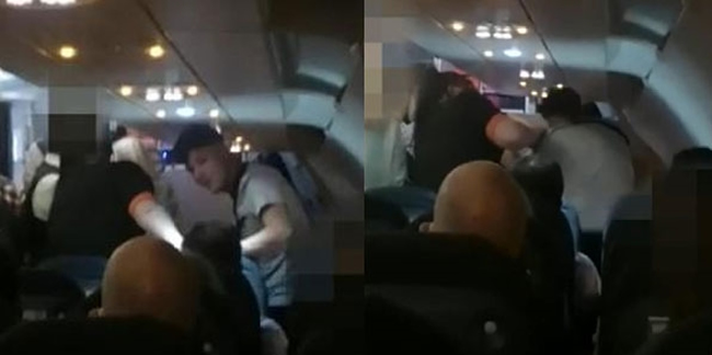 Londra Türkiye uçağında ‘ırkçılık’ kavgası