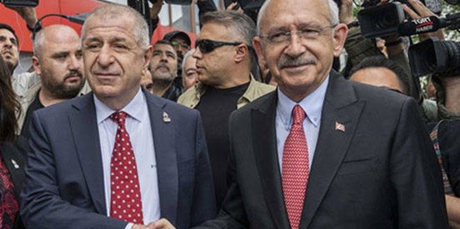 Kılıçdaroğlu, Zafer Partisi'nde: Ümit Özdağ kapıda karşıladı