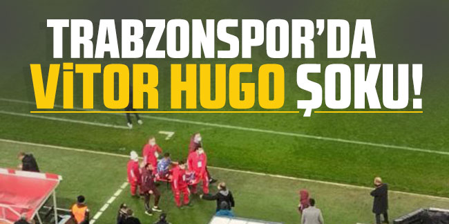 Trabzonspor'da Vitor Hugo şoku! Sezonu kapatabilir