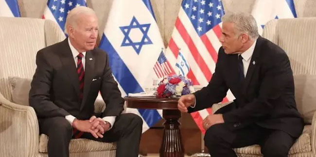 Biden'dan İsrail'deki açıklamasında 'iki devletli çözüm' vurgusu