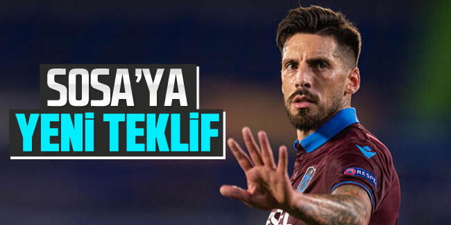 Son Dakika | Trabzonspor'dan Jose Sosa'ya yeni teklif!