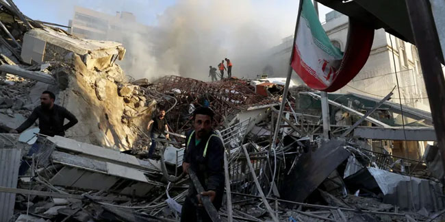 İsrail alarm durumuna geçti: İran konsolosluk binası saldırısında Devrim Muhafızları Komutanı öldürülmüştü