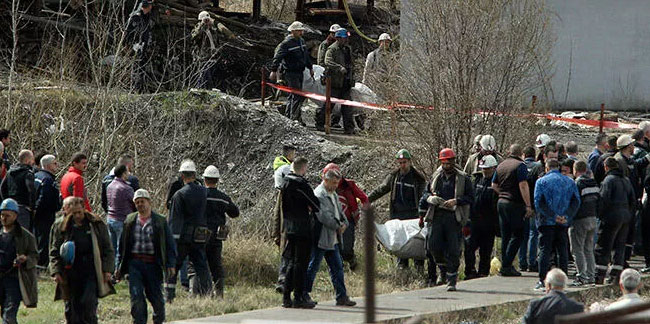 Sırbistan’da maden çöktü: 8 ölü