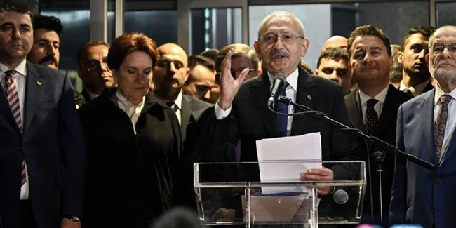İşte Kılıçdaroğlu'nun ilk seçim afişi!