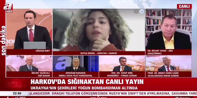 Canlı yayında skandal: A Haber Türk öğrenciyi apar topar yayından aldı