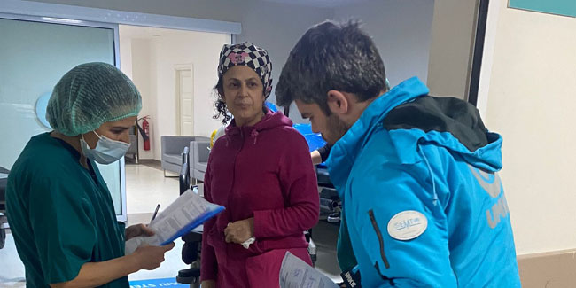 Trabzon'da hastanın organları 3 kişiye umut oldu