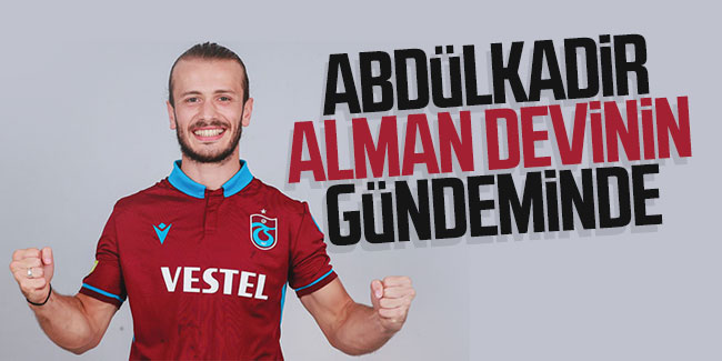 Trabzonspor'un yıldızı Alman devinin gündeminde