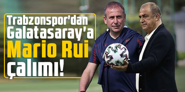 Trabzonspor'dan Galatasaray'a Mario Rui çalımı!