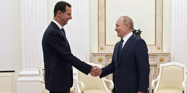Esad ile Putin, Moskova'da buluştu: İki liderin görüşmesi başladı