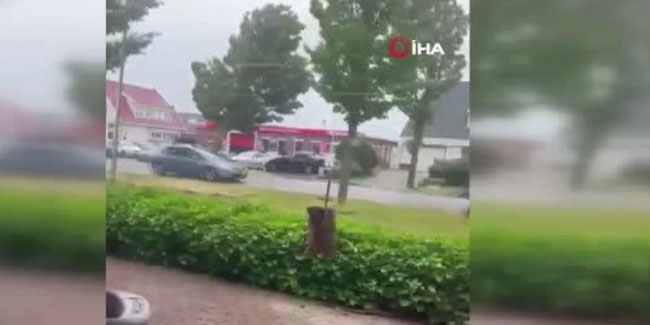 Hollanda’yı fırtına vurdu: 1 ölü