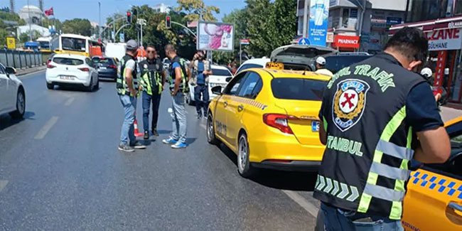 İstanbul'da taksilere 'kısa mesafe' denetimi: Ceza yağdı